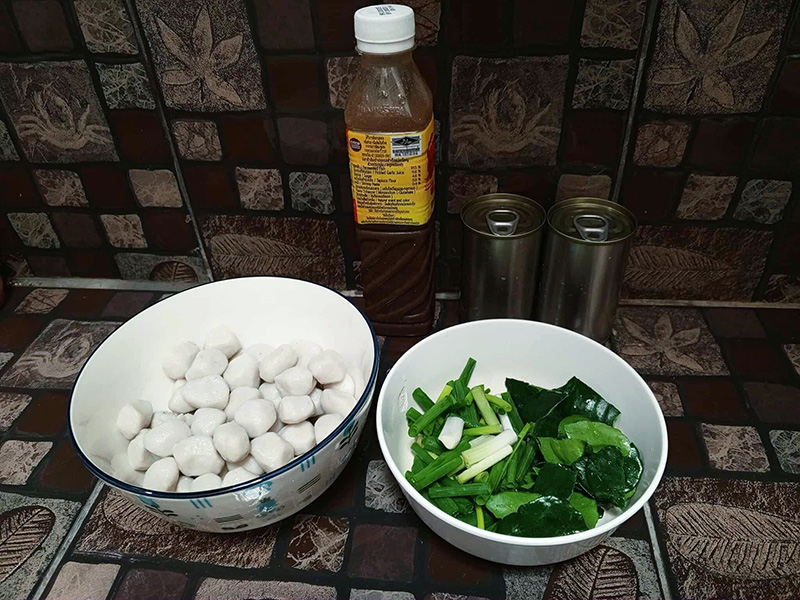 ขนมจีนน้ำยาป่าปลากระป๋อง สูตรขนมจีนน้ำยาป่า ขนมจีน ขนมจีนน้ำยา อาหารจานเดียว สูตรอาหาร