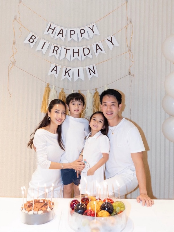  เนย โชติกา จัดปาร์ตี้วันเกิดให้ น้องอคิณ ลูกชายวัย 8 ขวบ 