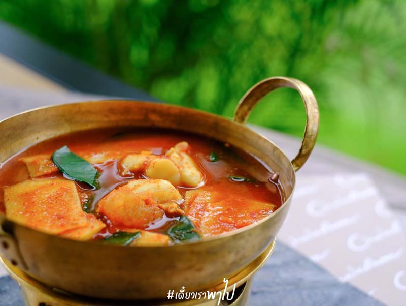 ร้านอาหารไทย-รามัญ ชุลีธร ย่านแบริ่ง