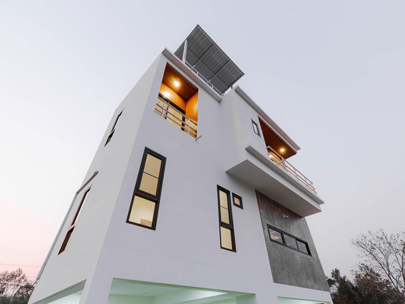 แบบบ้าน 3 ชั้น