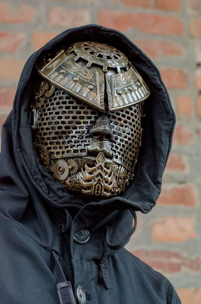 ศิลปินยูเครน หน้ากากสตีมพังค์