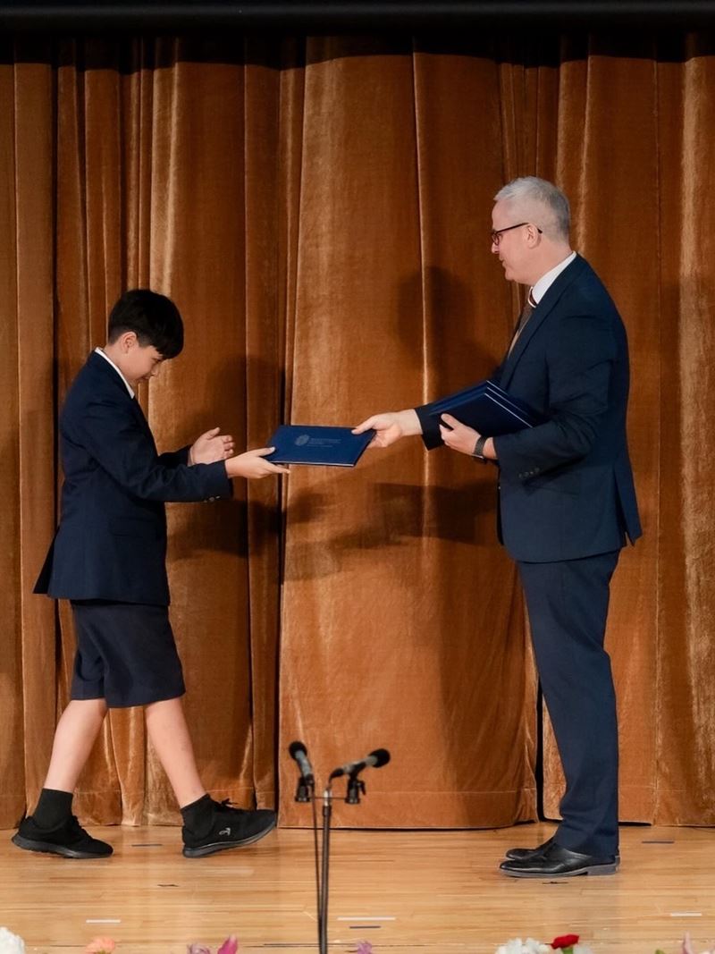 ฮาน่า เปิดภาพล่าสุด น้องฮันเตอร์ เรียนจบ