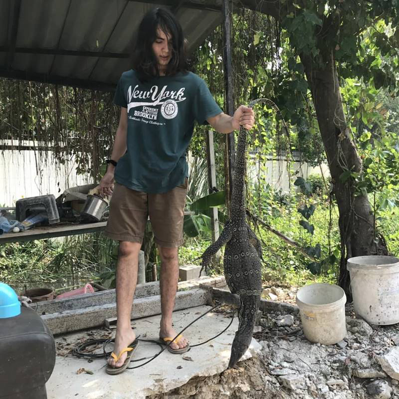 แน็ก ชาลี รักสัตว์