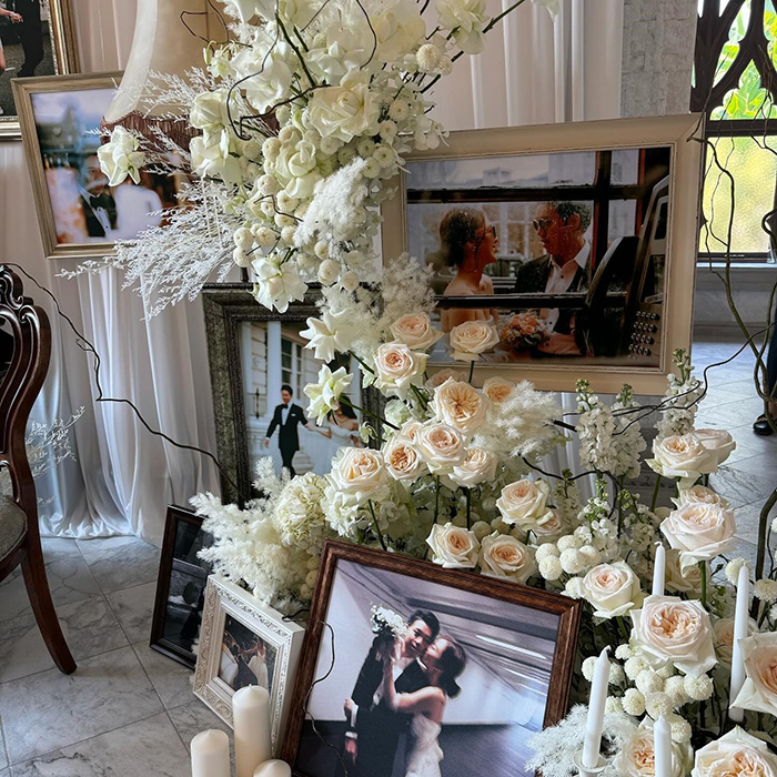  นัตตี้ นันนัท ควง พี่แมน เข้าพิธีแต่งงาน