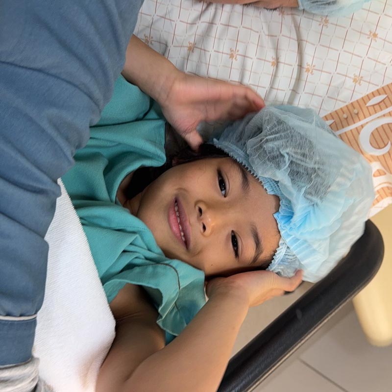 น้องเรน ลูกสาว เนม Getsunova ผ่าตัดไส้เลื่อน