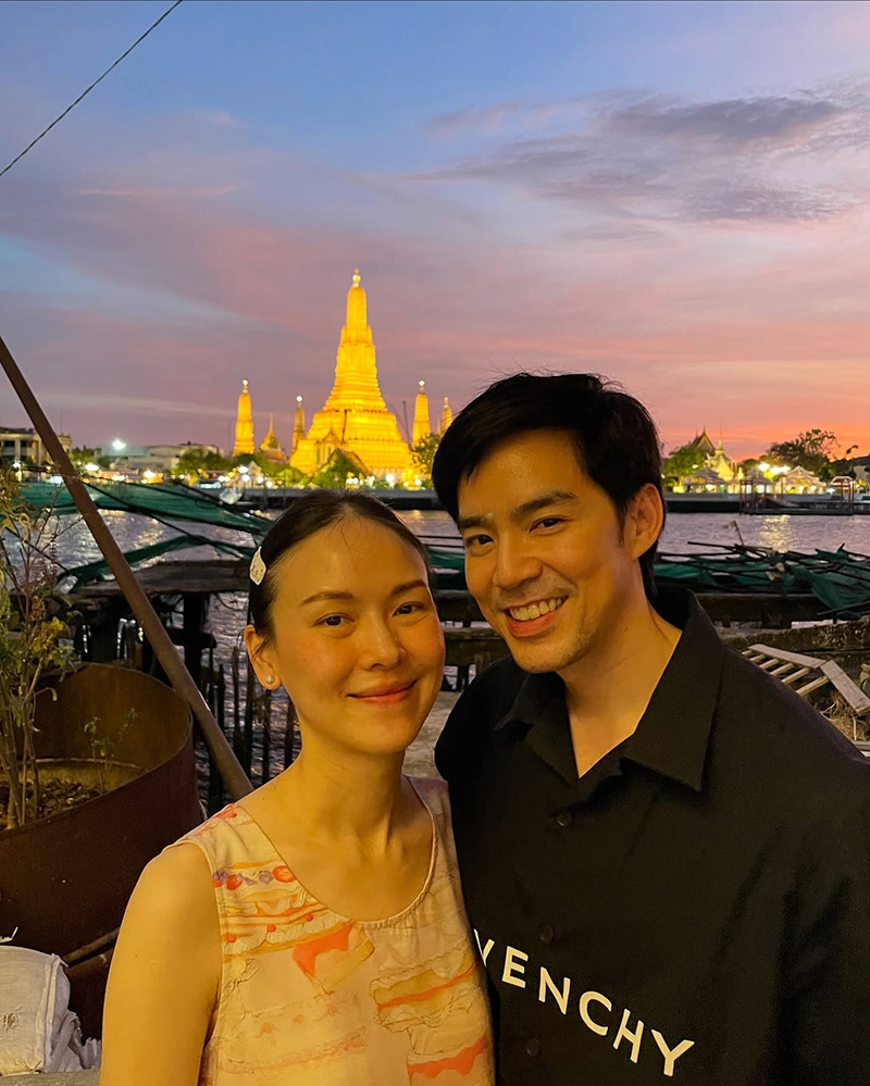 ออย ภรรยาบีม กวี ภาพนี้ ท้อง ไม่ท้อง 