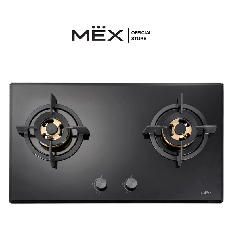 MEX V7825C เตาแก๊ส 2 หัว เตาแก๊ส ทำอาหาร เครื่องครัว