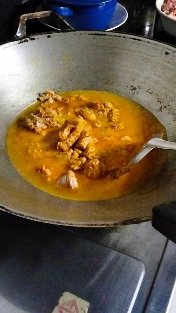 แกงกะทิเนื้อมะเขือพวง สูตรอาหาร เมนูอาหารไทย