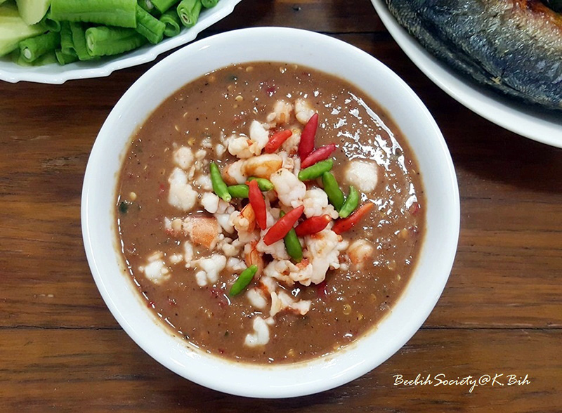 สูตรน้ำพริกกะปิ เมนูน้ำพริกกะปิ อาหารไทย สูตรอาหาร