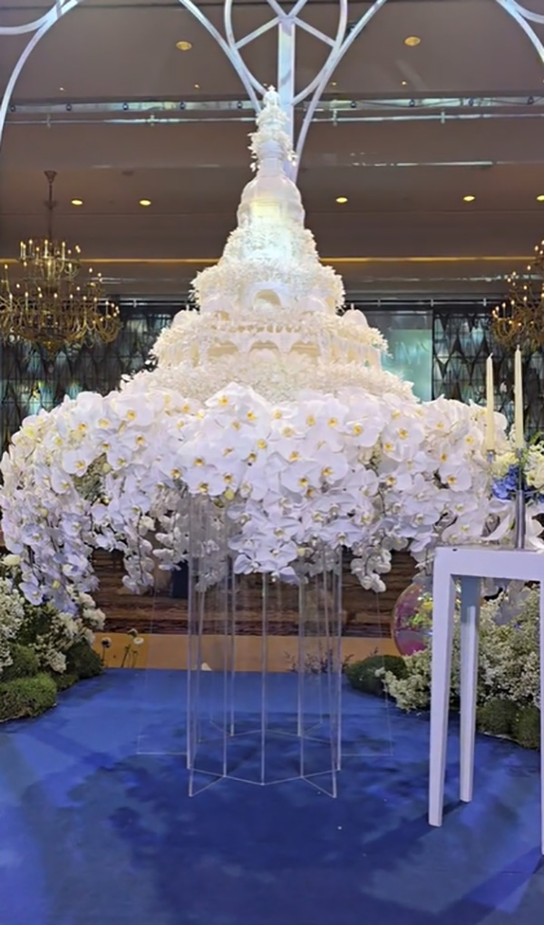 ภาพบรรยากาศ งานฉลองสมรสแก้มบุ๋ม พี่พีท 