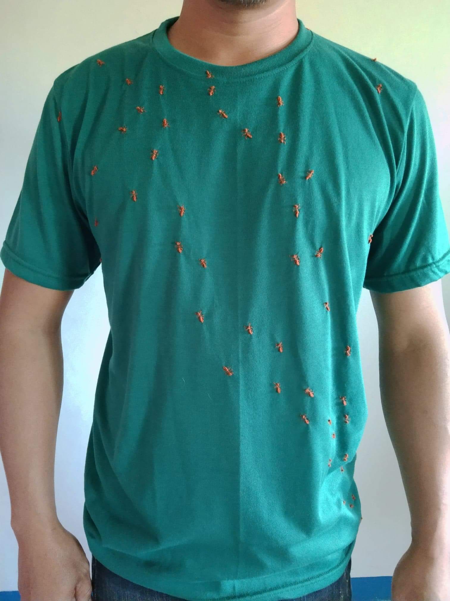 มดขึ้นเสื้อ