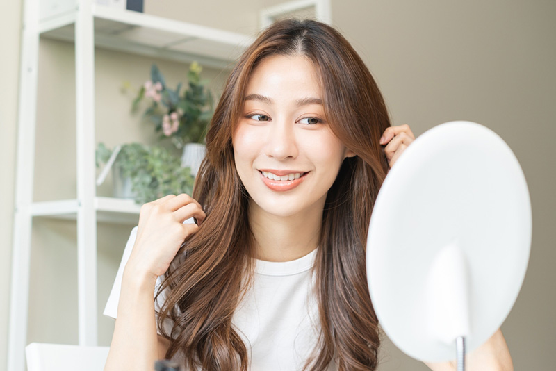 ม้วนผมไม่ใช้ความร้อน