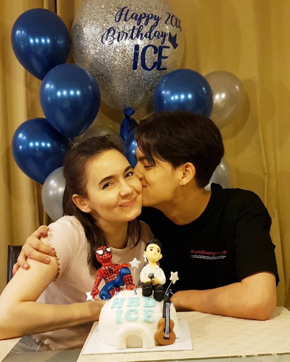 ไอซ์ พาริส, แม่ลูกดารา