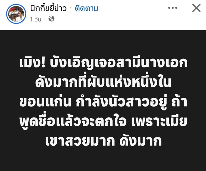 สามีนางเอกนัวสาวอื่น