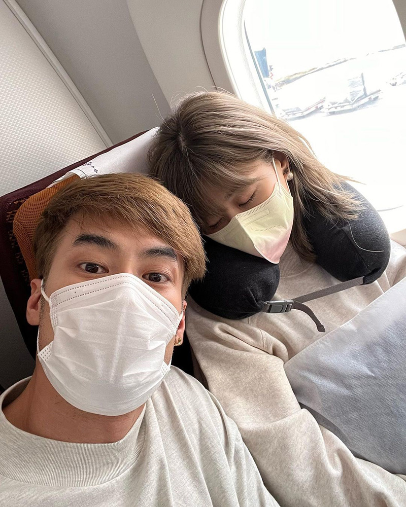 แก๊งคนดีที่ไหน ควงแฟนเที่ยวเกาหลีแบบเป็นคู่ 