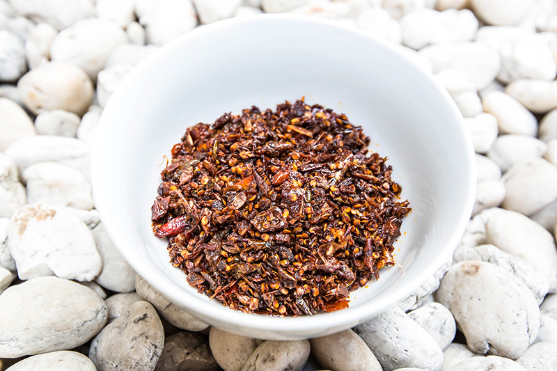 น้ำพริกนรก สูตรน้ำพริกนรก เมนูน้ำพริก อาหารไทย สูตรอาหาร