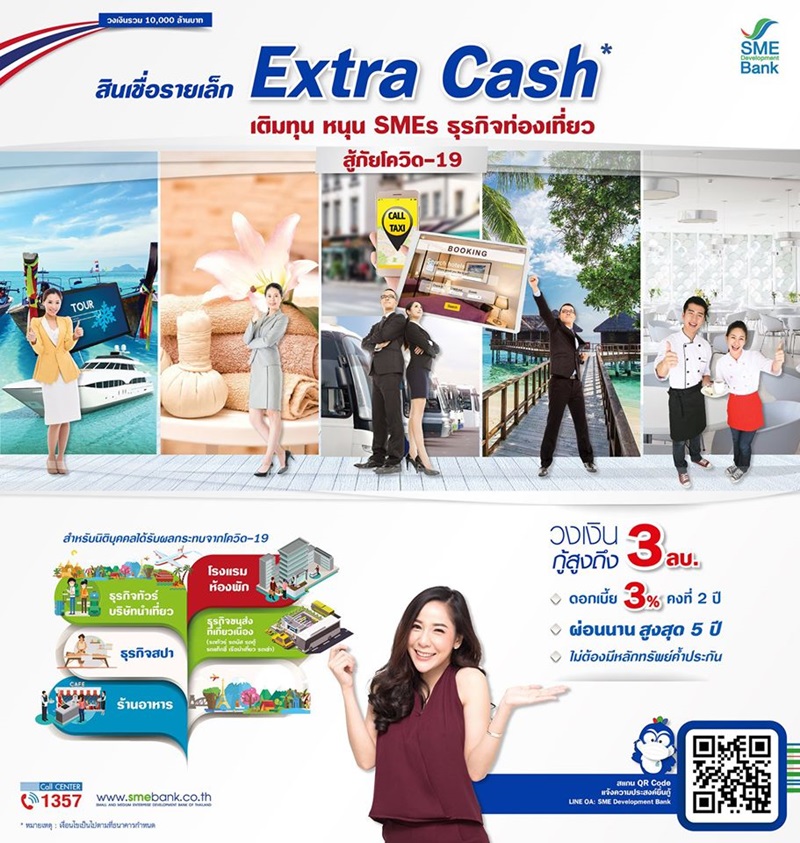 สินเชื่อรายเล็ก Extra Cash