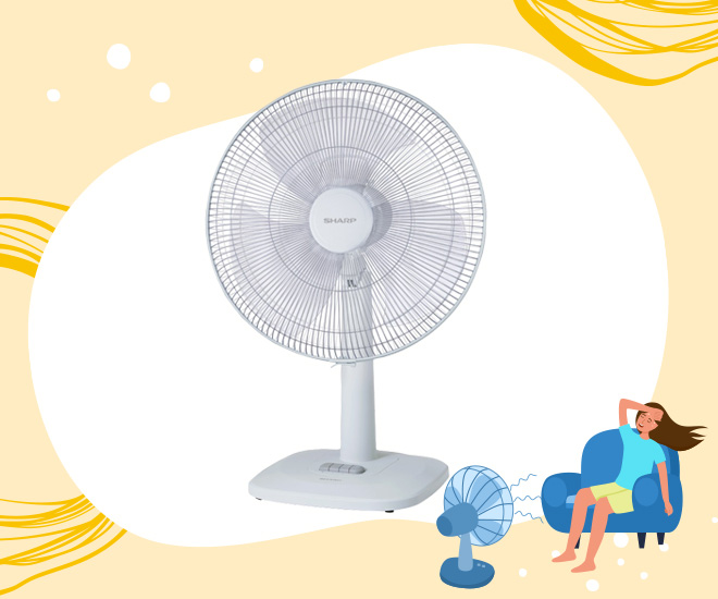 Sharp พัดลม 18 นิ้ว
