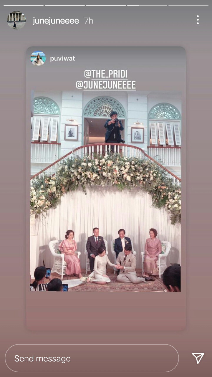 จูนจูน พัชชา แต่งงาน