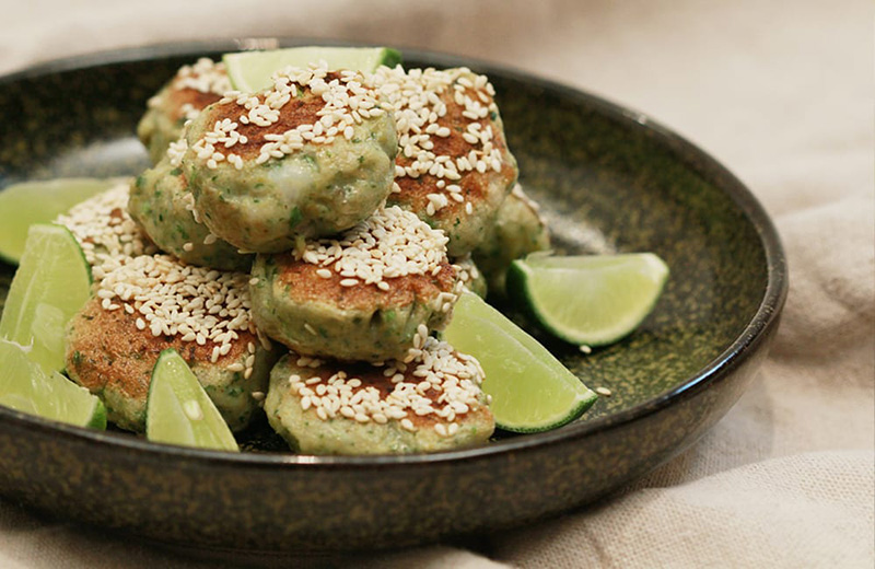 ทอดมันปลากะพงเขียวหวาน สูตรทอดมัน เมนูของทอด อาหารไทย