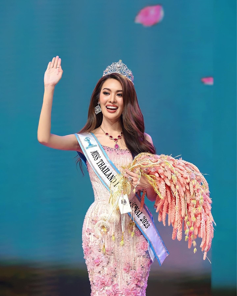 ประวัติ โบว์ สุภาภรณ์ ฤทธิพฤกษ์ คว้ามงกุฎ Miss Thailand International 2023 สวยสมมง 