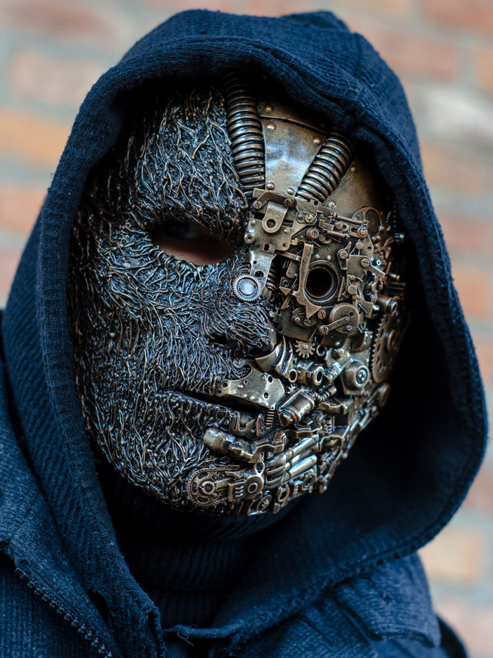 ศิลปินยูเครน หน้ากากสตีมพังค์