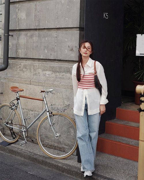 บัว นลินทิพย์ แต่งตัววันคริสต์มาส ผู้หญิง