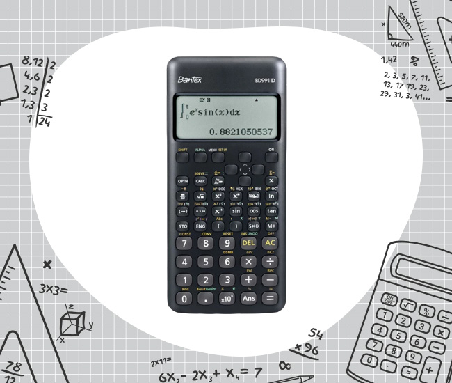 เครื่องคิดเลขวิทยาศาสตร์ Bantex รุ่น BD991ID เครื่องคิดเลขวิทยาศาสตร์ ยี่ห้อไหนดี ปี 2026