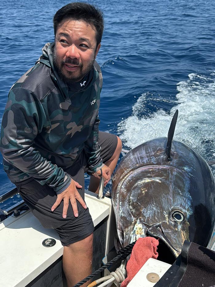 ดีเจภูมิ ตกปลาทูน่ายักษ์