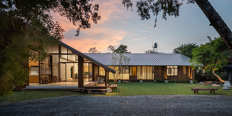 บ้านเจียงแสน บ้านไม้สตไล์พื้นถิ่น