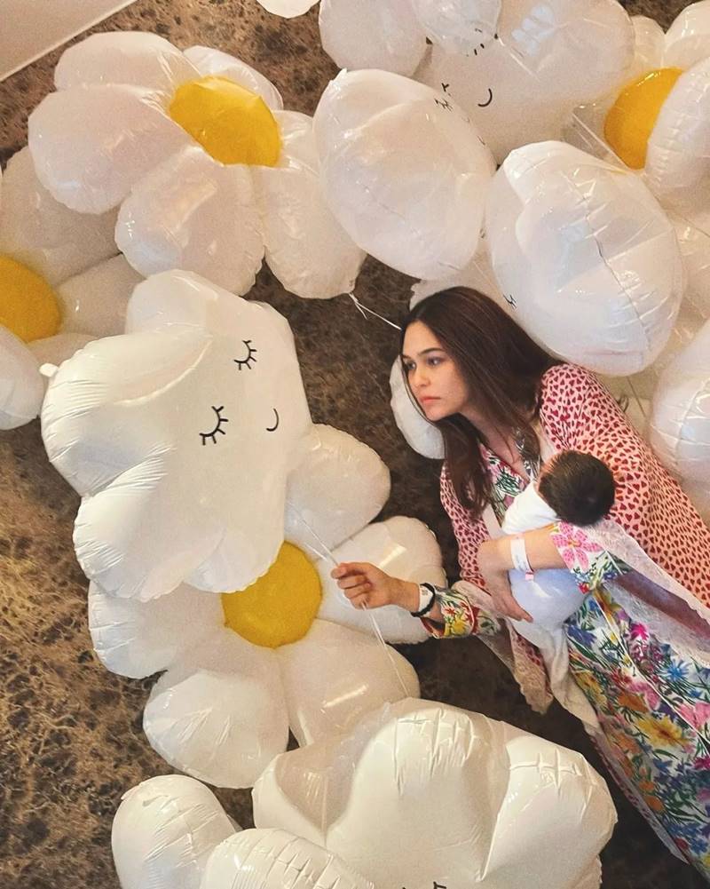  น้องแอบิเกล, ชมพู่ อารยา, ลูกสาว ชมพู่