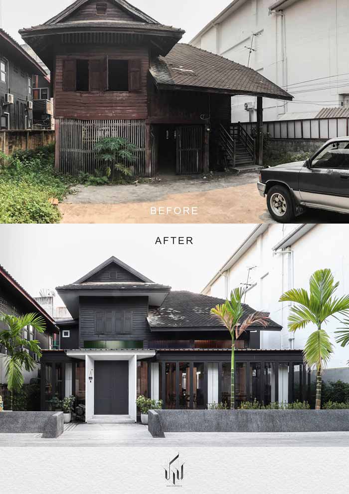 รีโนเวทบ้านไม้ใต้ถุนสูง