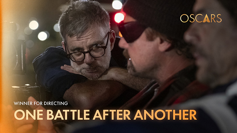 Paul Thomas Anderson จาก ONE BATTLE AFTER ANOTHER สาขาผู้กำกับยอดเยี่ยม ออสการ์ 2026 รางวัล Academy Awards ครั้งที่ 98