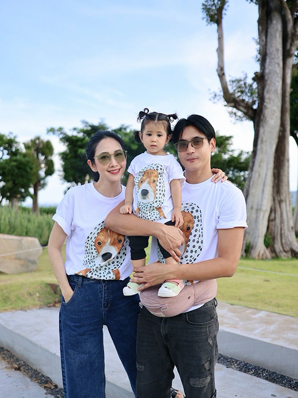 น้องพราวตะวัน ลูกสาว ยุ้ย จีรนันท์ ธันน์ ธนากร