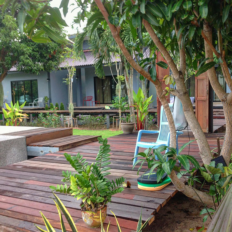 โฮมสเตย์บางเสร่ บ้านสวนทองคำบางเสร่ โฮมสเตย์