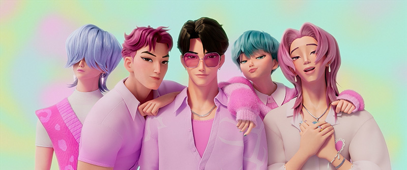 5 หนุ่มบอยแบนด์ ซาจาบอยส์ K-Pop Demon Hunters เกิร์ลกรุ๊ปนักล่าปีศาจ