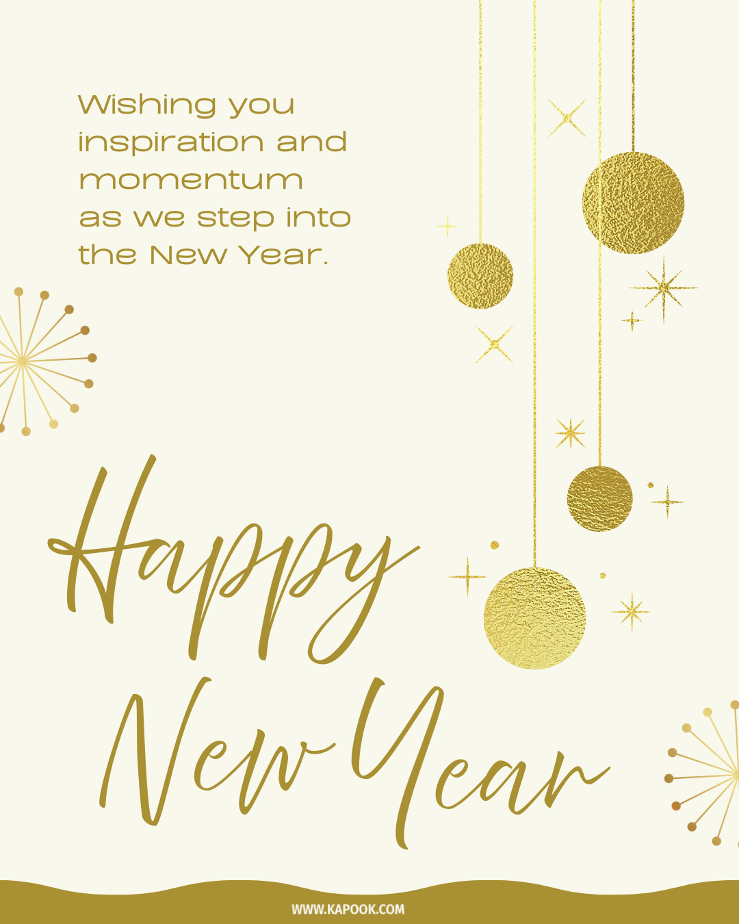 คำอวยพรปีใหม่ 2026 ภาษาอังกฤษ
