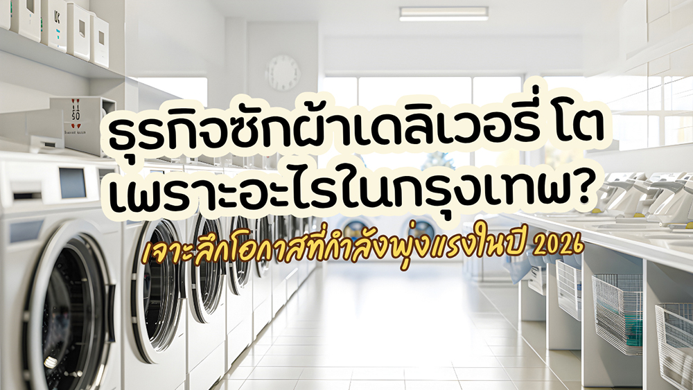 ธุรกิจซักผ้าเดลิเวอรี่ My Laundry