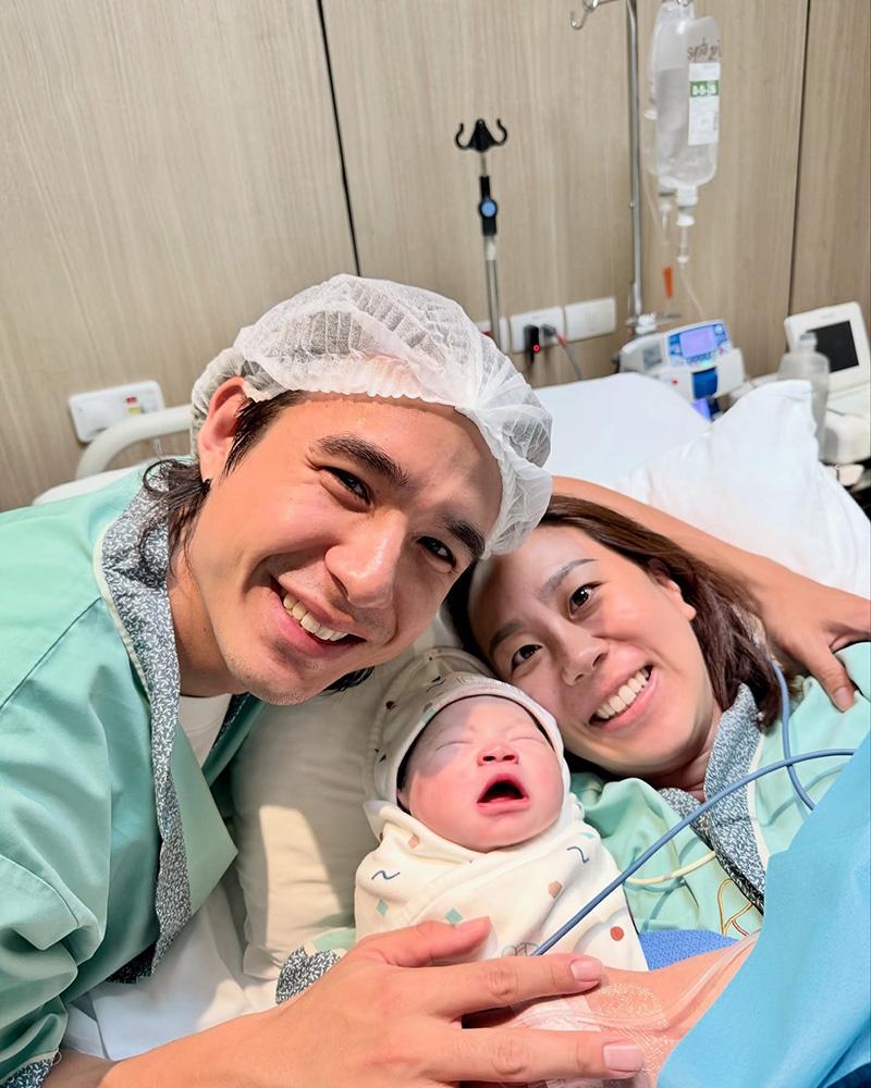 นิว ชัยพล เมษา อวดโฉมลูกคนที่ 2