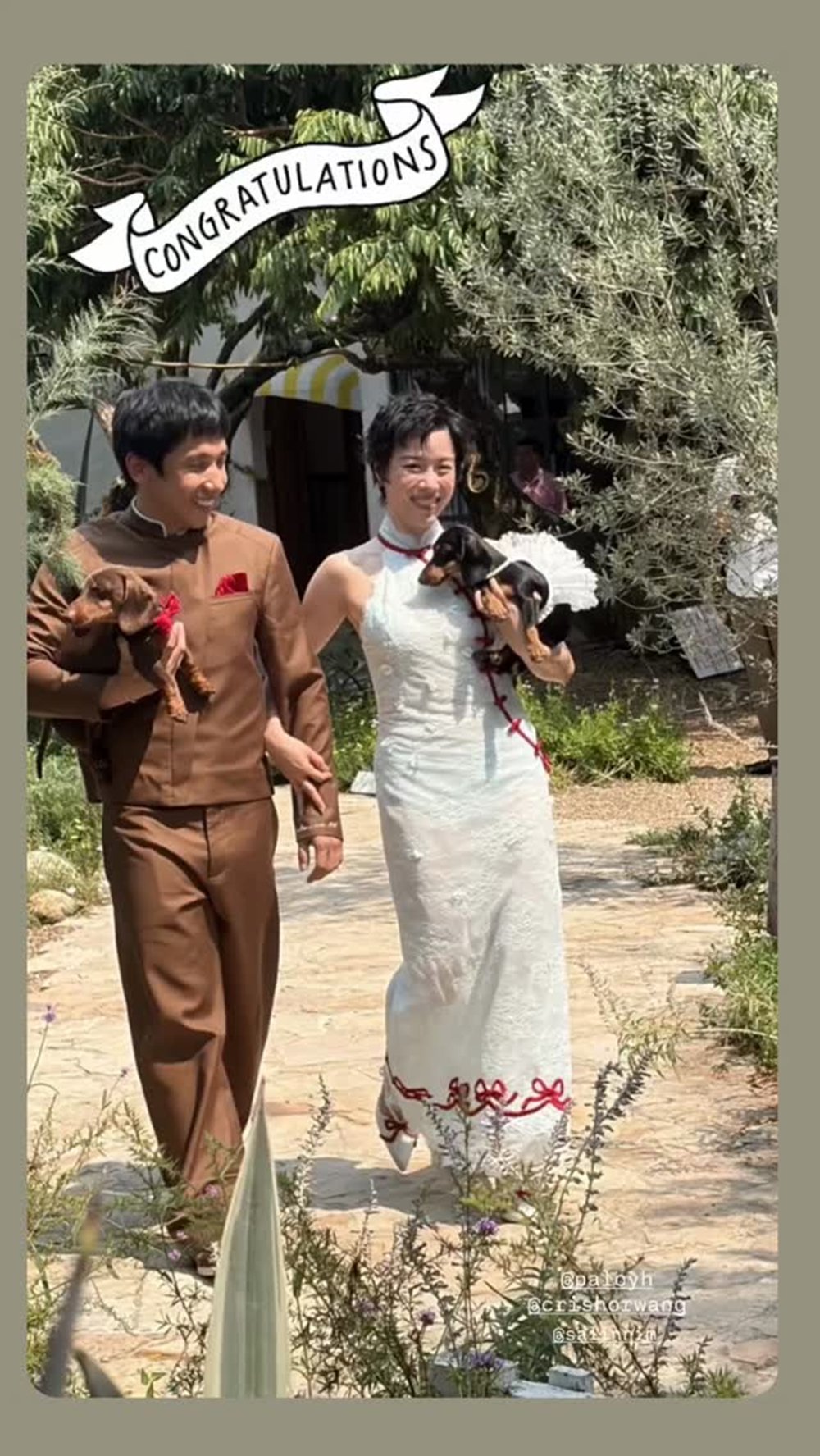 เปิดข้อความ คริส หอวัง ถึง โอม Cocktail หลังพูดในงานแต่ง พลอย - เต Three Man Down  