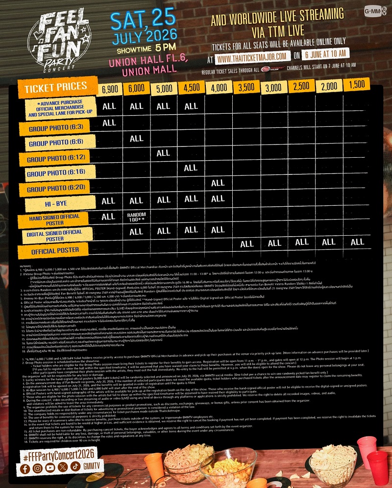 Feel Fan Fun Party Concert