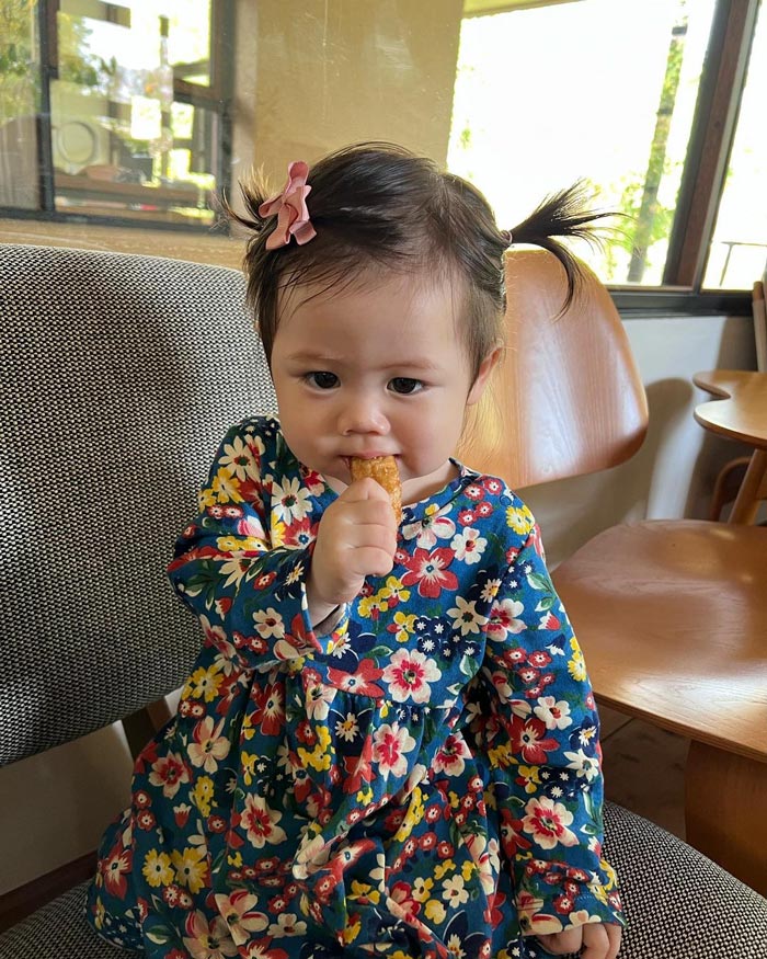 น้องแอบิเกล ลูกสาว ชมพู่ อารยา