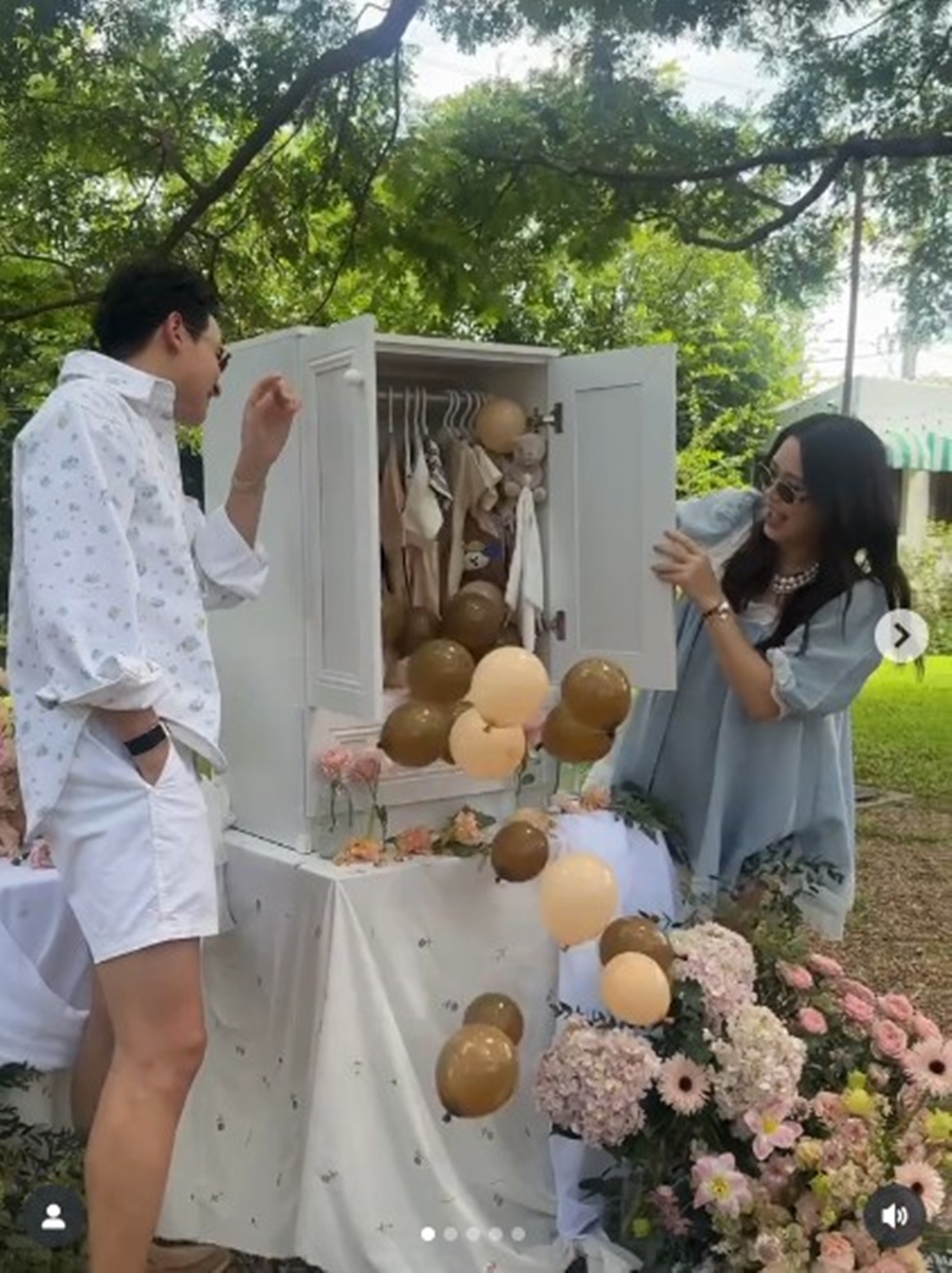 เจมส์ จิรายุ โฟม เบญจมาศ เฉลยเพศลูก