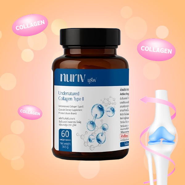 คอลลาเจน Nuriv Undenatured Collagen Type II