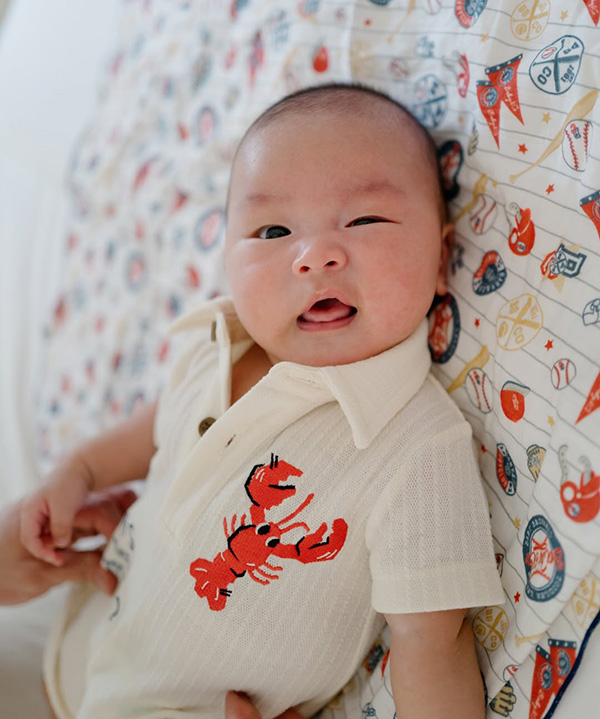 น้องพบรัก เจมส์ จิรายุ  วัย 3 เดือน