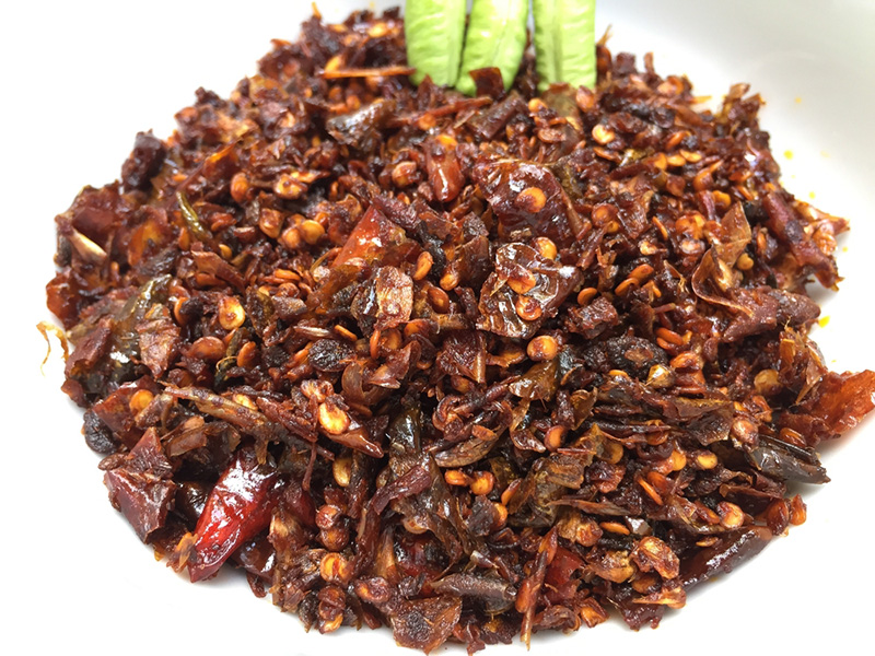 น้ำพริกนรกเจ สูตรน้ำพริกเจ