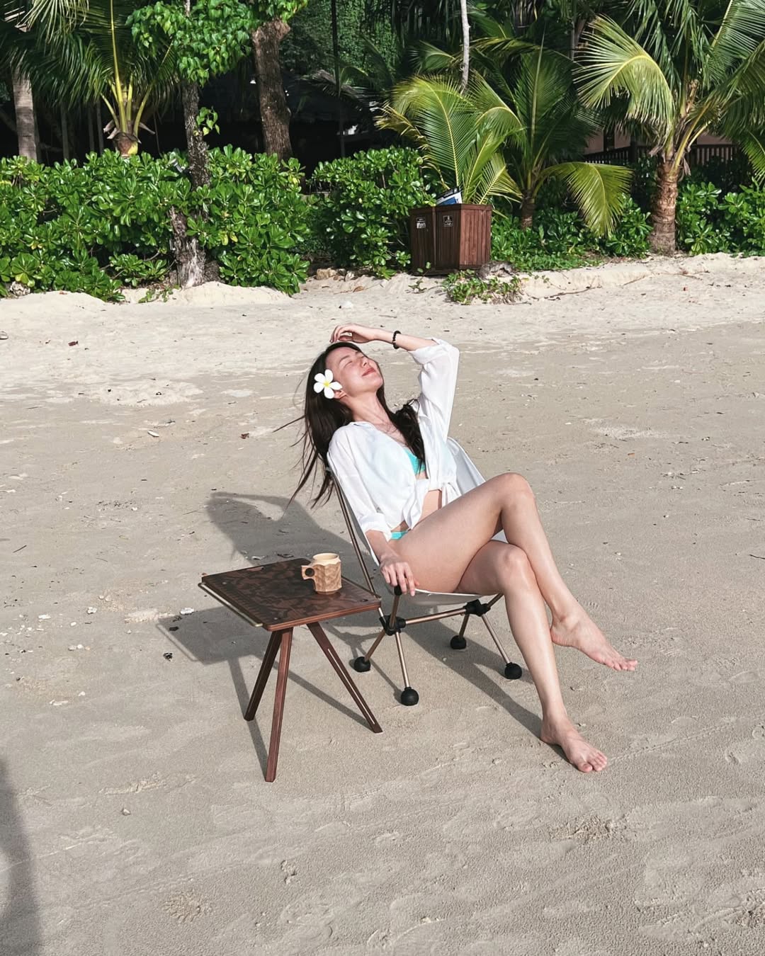 เชอรีน ณัฐจารี น้องสาวนิชคุณ 2PM ในชุดทูพีซ