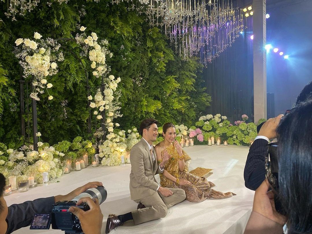 งานแต่ง จั๊กจั่น อคัมย์สิริ เค วัฒนา