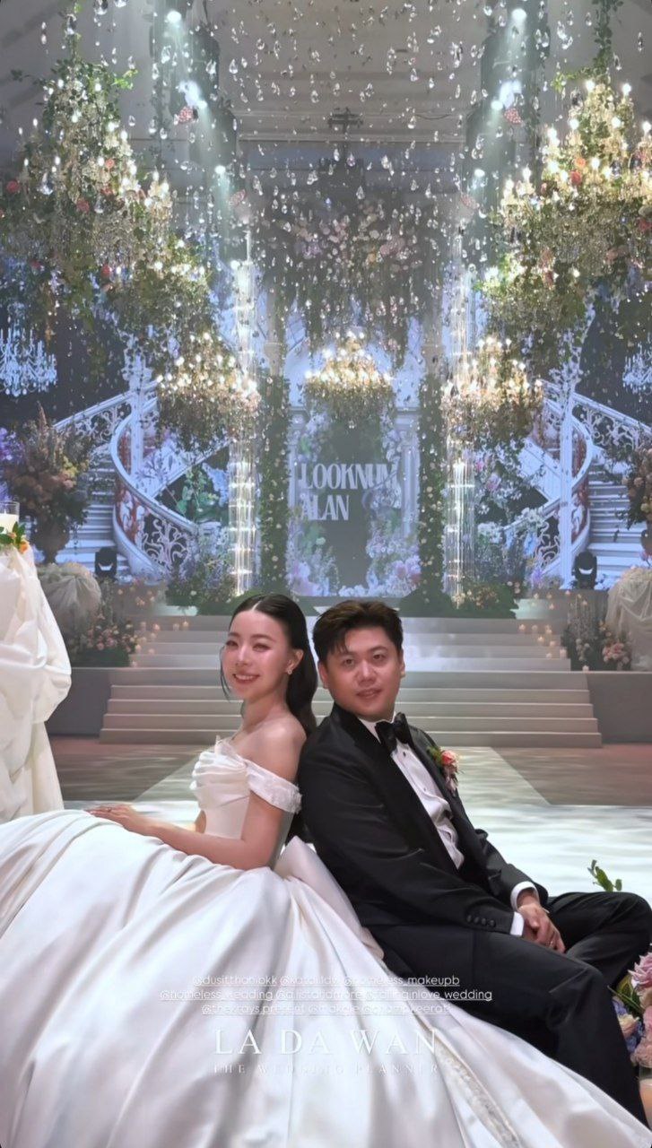 ลูกน้ำ พี่สาว นนกุล ชานน แต่งงาน พา คุณแม่เพ็กแฮ ร่วมส่งตัวเจ้าสาว