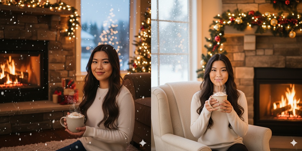 รูปคริสต์มาส AI